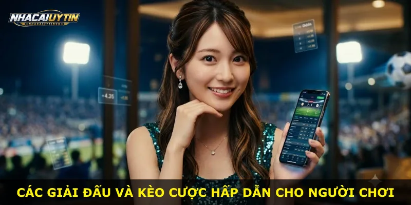 Các giải đấu và kèo cược hấp dẫn cho người chơi