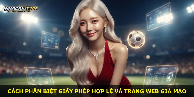 Cách phân biệt giấy phép hợp lệ và trang web giả mạo