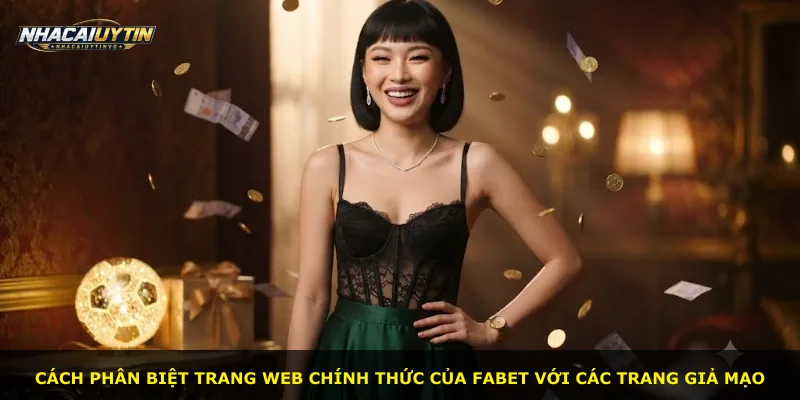 Cách phân biệt trang web chính thức của Fabet với các trang giả mạo