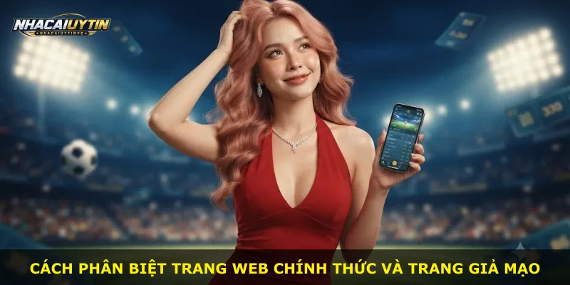 Cách phân biệt trang web chính thức và trang giả mạo