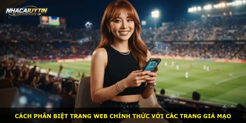 Cách phân biệt trang web chính thức với các trang giả mạo