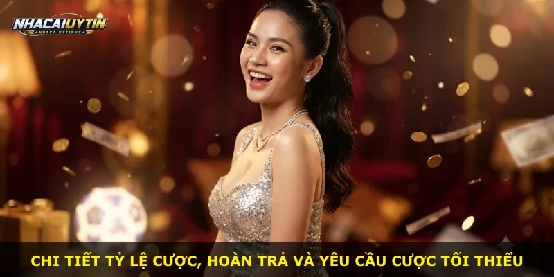 Chi tiết tỷ lệ cược, hoàn trả và yêu cầu cược tối thiểu