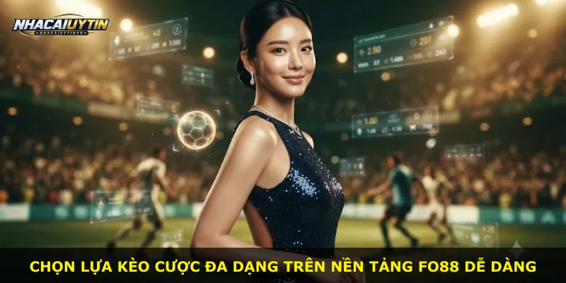 Chọn lựa kèo cược đa dạng trên nền tảng Fo88 dễ dàng