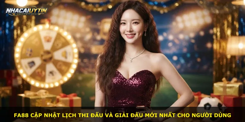 Fa88 cập nhật lịch thi đấu và giải đấu mới nhất cho người dùng