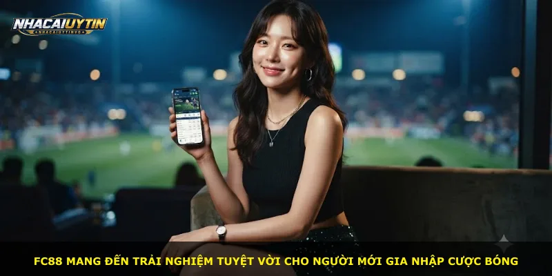 Fc88 mang đến trải nghiệm tuyệt vời cho người mới gia nhập cược bóng