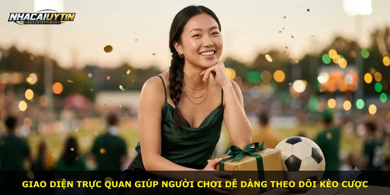 Giao diện trực quan giúp người chơi dễ dàng theo dõi kèo cược