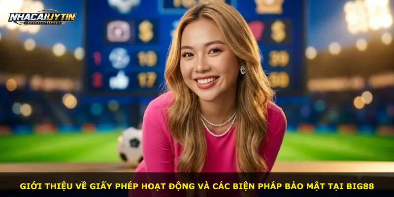 Giới thiệu về giấy phép hoạt động và các biện pháp bảo mật tại Big88