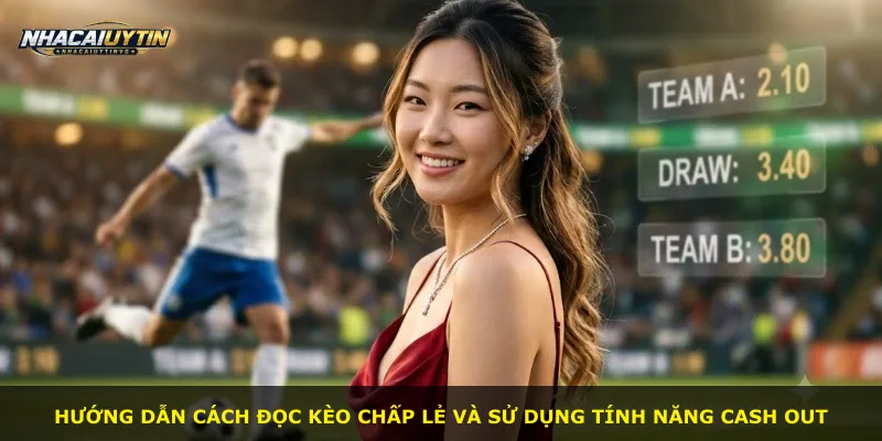 Hướng dẫn cách đọc kèo chấp lẻ và sử dụng tính năng cash out