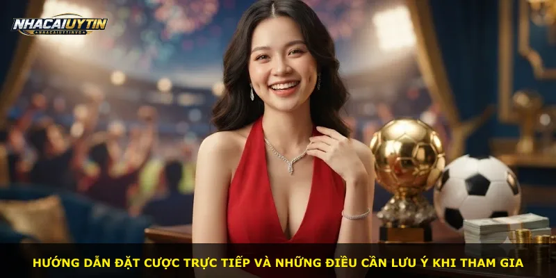 Hướng dẫn đặt cược trực tiếp và những điều cần lưu ý khi tham gia