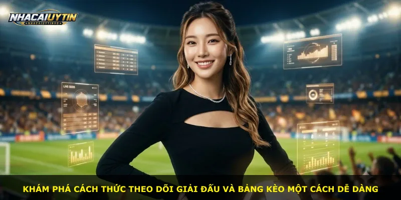 Khám phá cách thức theo dõi giải đấu và bảng kèo một cách dễ dàng