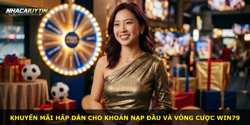 Khuyến mãi hấp dẫn cho khoản nạp đầu và vòng cược Win79
