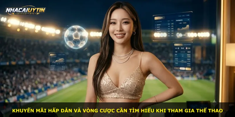 Khuyến mãi hấp dẫn và vòng cược cần tìm hiểu khi tham gia thể thao