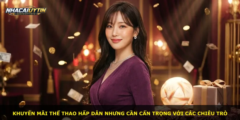 Khuyến mãi thể thao hấp dẫn nhưng cần cẩn trọng với các chiêu trò