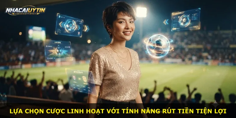Lựa chọn cược linh hoạt với tính năng rút tiền tiện lợi