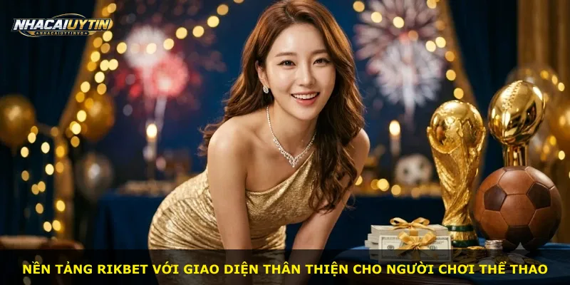 Nền tảng Rikbet với giao diện thân thiện cho người chơi thể thao