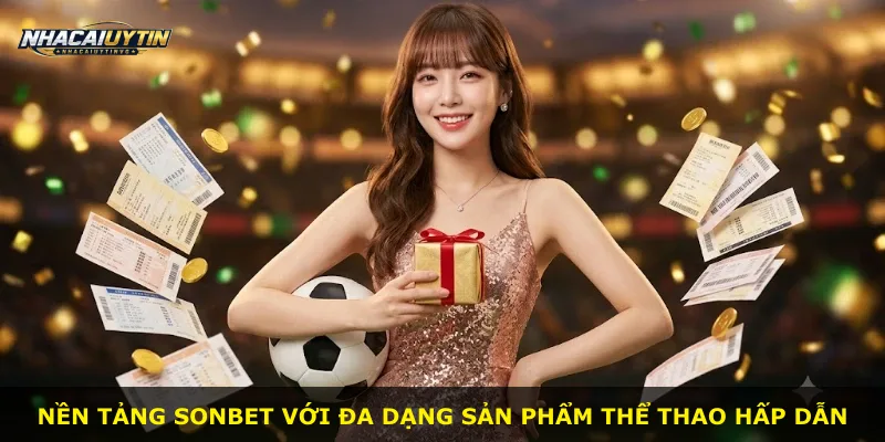 Nền tảng Sonbet với đa dạng sản phẩm thể thao hấp dẫn
