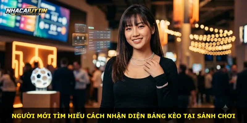 Người mới tìm hiểu cách nhận diện bảng kèo tại sảnh chơi