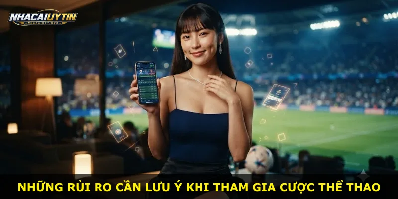 Những rủi ro cần lưu ý khi tham gia cược thể thao