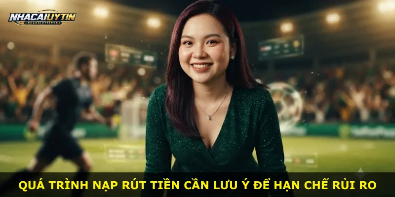 Quá trình nạp rút tiền cần lưu ý để hạn chế rủi ro