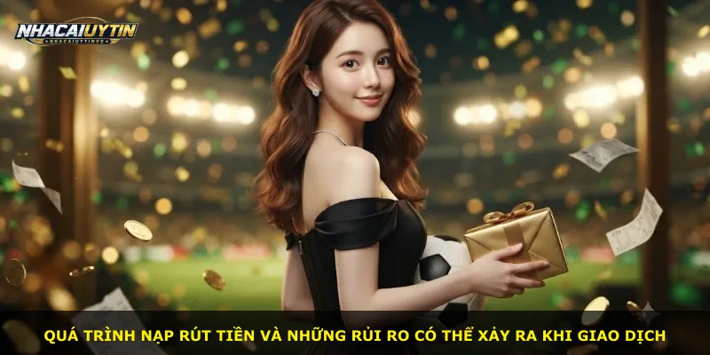 Quá trình nạp rút tiền và những rủi ro có thể xảy ra khi giao dịch