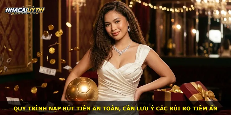 Quy trình nạp rút tiền an toàn, cần lưu ý các rủi ro tiềm ẩn