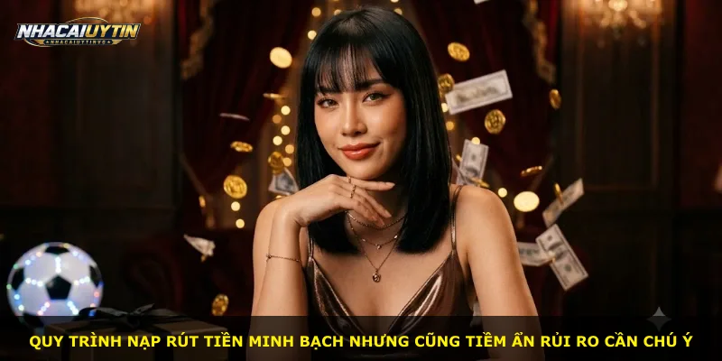 Quy trình nạp rút tiền minh bạch nhưng cũng tiềm ẩn rủi ro cần chú ý