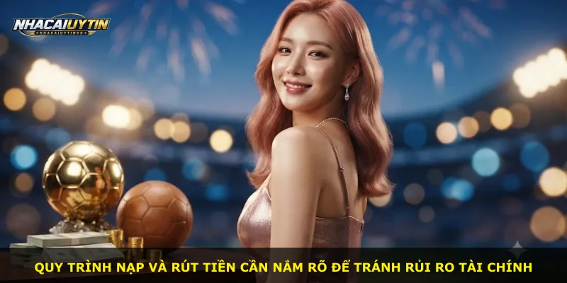 Quy trình nạp và rút tiền cần nắm rõ để tránh rủi ro tài chính