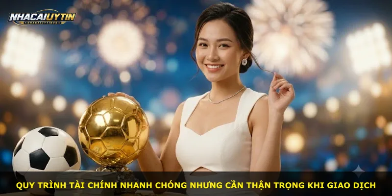 Quy trình tài chính nhanh chóng nhưng cần thận trọng khi giao dịch