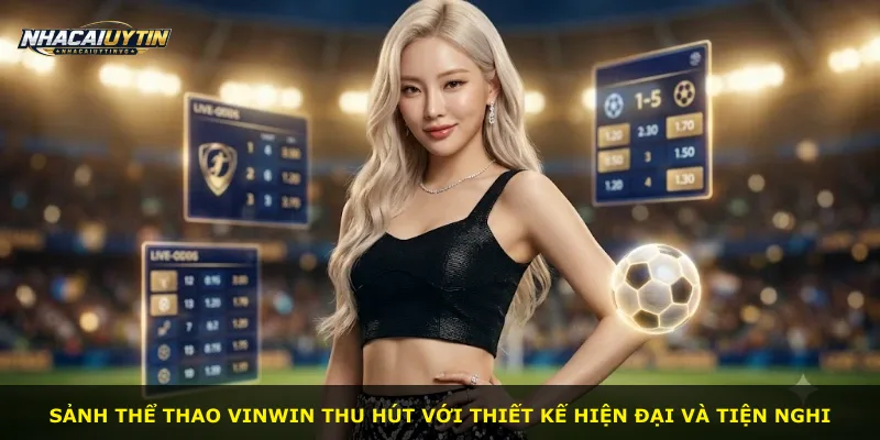 Sảnh thể thao Vinwin thu hút với thiết kế hiện đại và tiện nghi