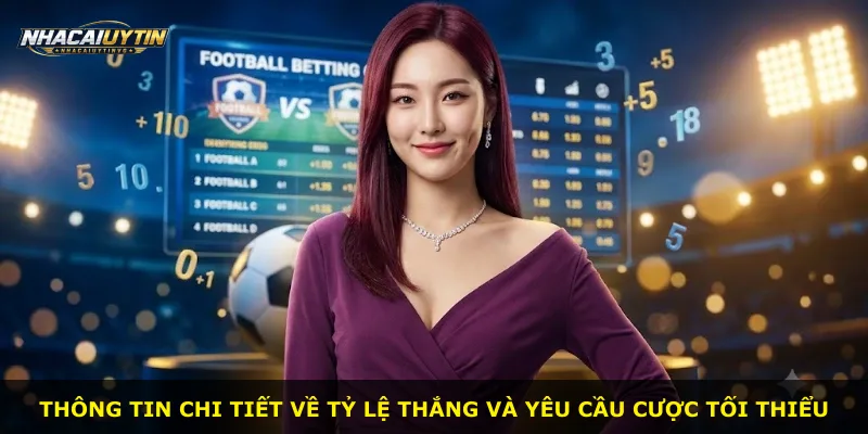 Thông tin chi tiết về tỷ lệ thắng và yêu cầu cược tối thiểu