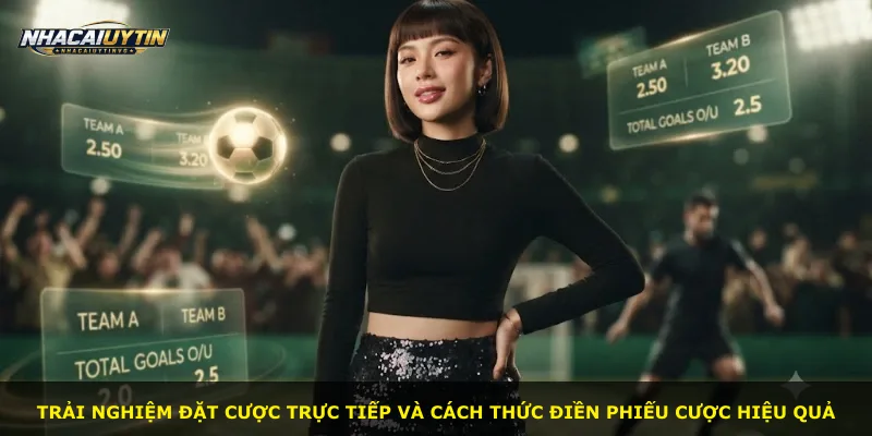 Trải nghiệm đặt cược trực tiếp và cách thức điền phiếu cược hiệu quả