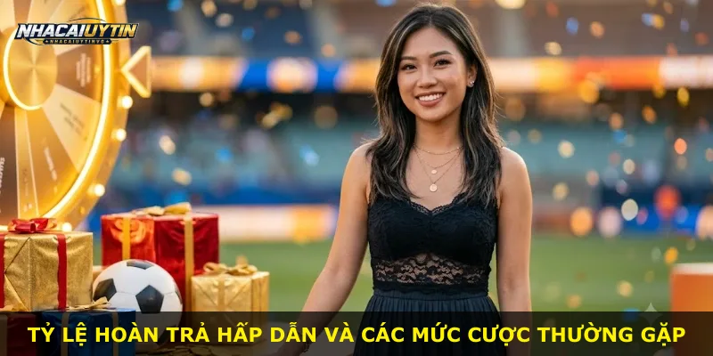 Tỷ lệ hoàn trả hấp dẫn và các mức cược thường gặp